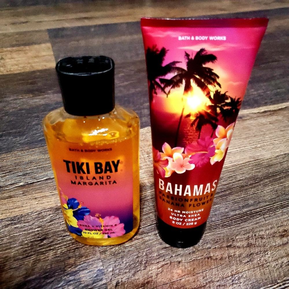 Bath and Body Works Shower Gel and Body Cream